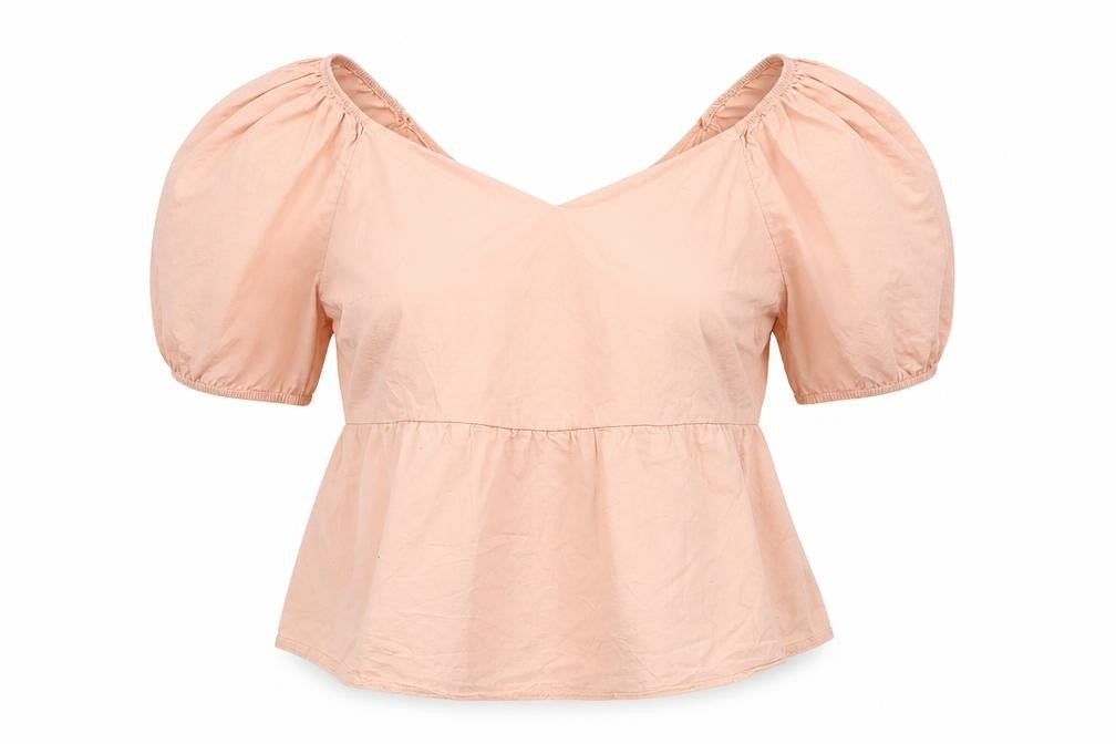 Cameo Rose Womens Pink Basic Blouse Size L