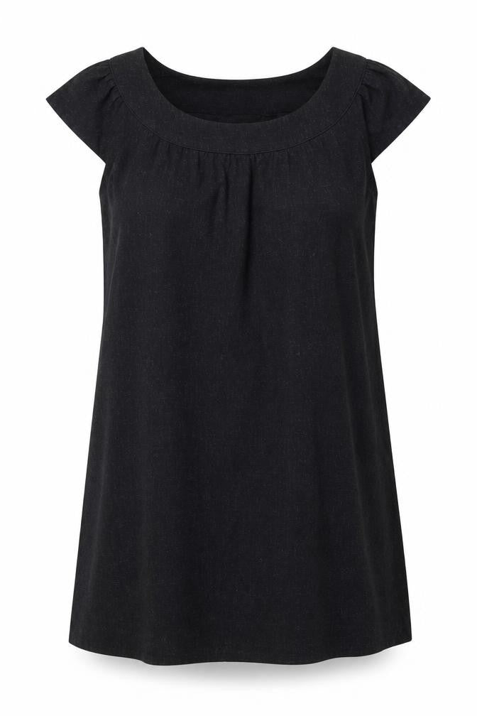 Front view of F&F women’s grey a-line, size UK 14