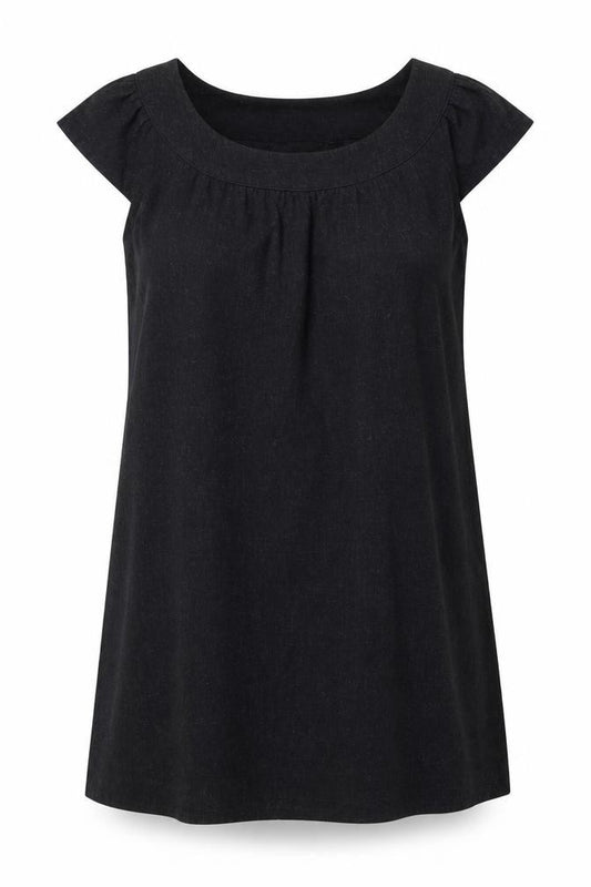 Front view of F&F women’s grey a-line, size UK 14
