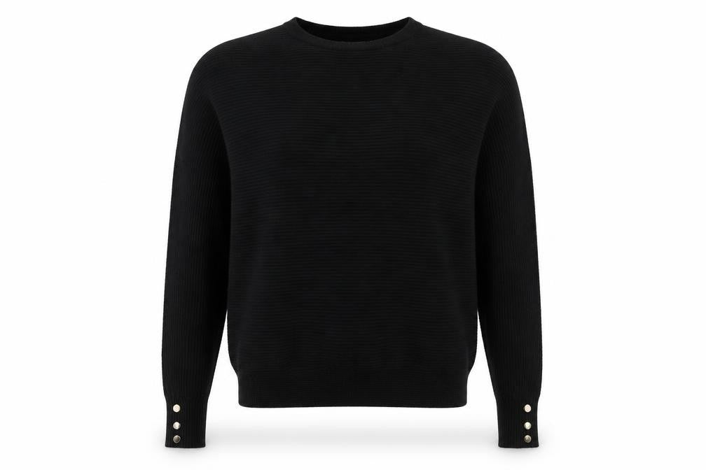 Primark Womens Black   Pullover Jumper Size 2XS