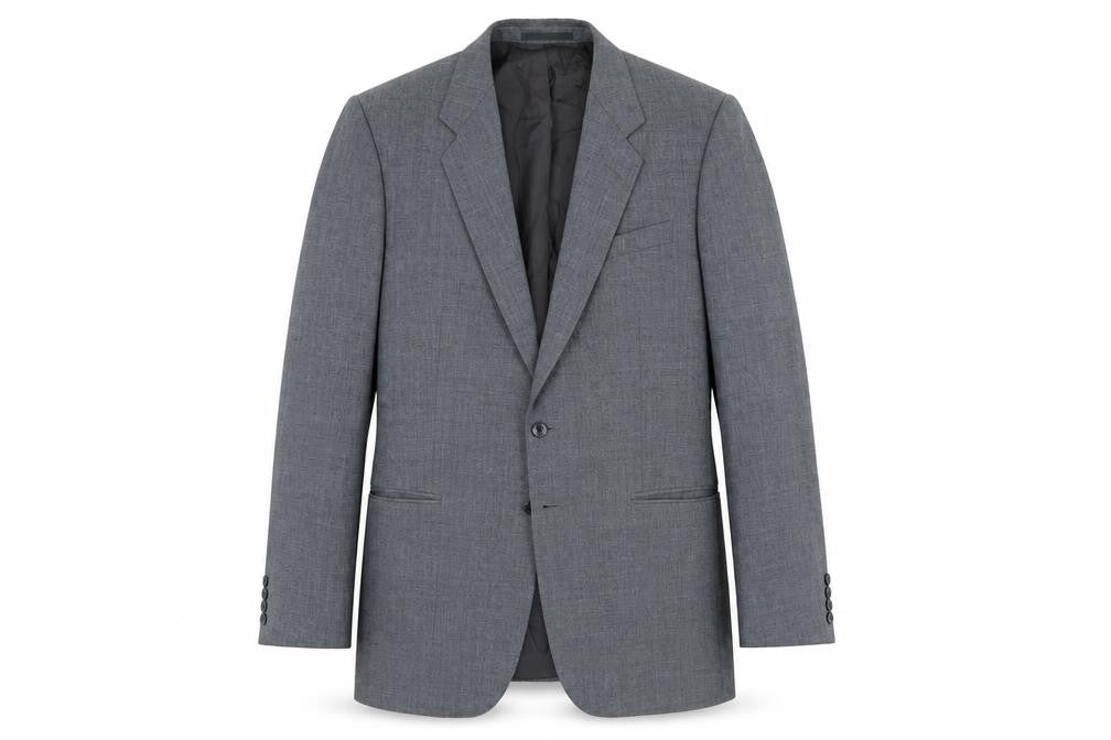 St Michael Mens Grey Jacket Suit Jacket