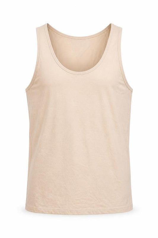 Front view of ASOS men’s pink t-shirt, size S, - long