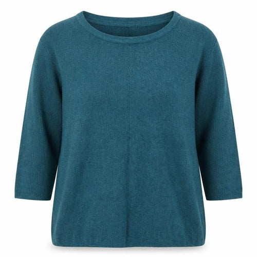 Monsoon Womens Blue  Knit Pullover Jumper Size S