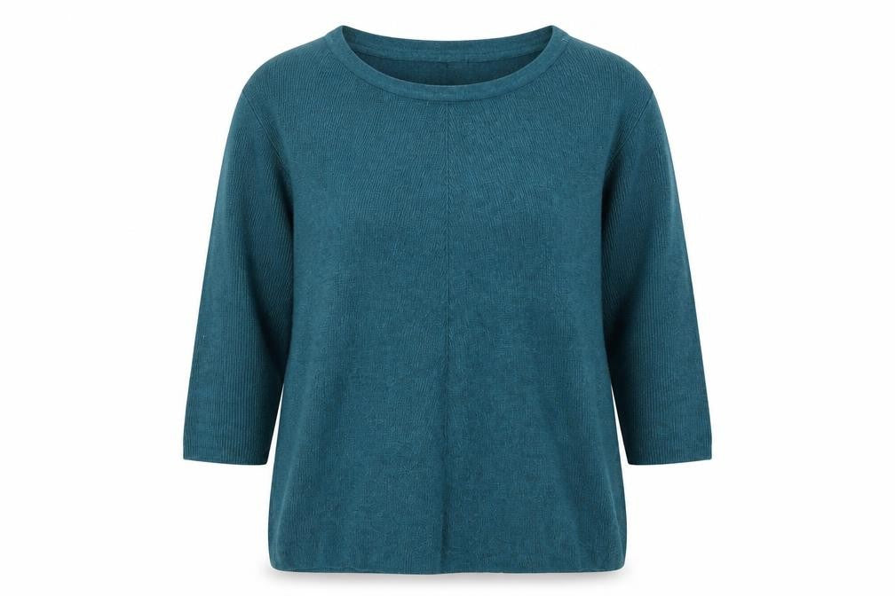 Monsoon Womens Blue  Knit Pullover Jumper Size S
