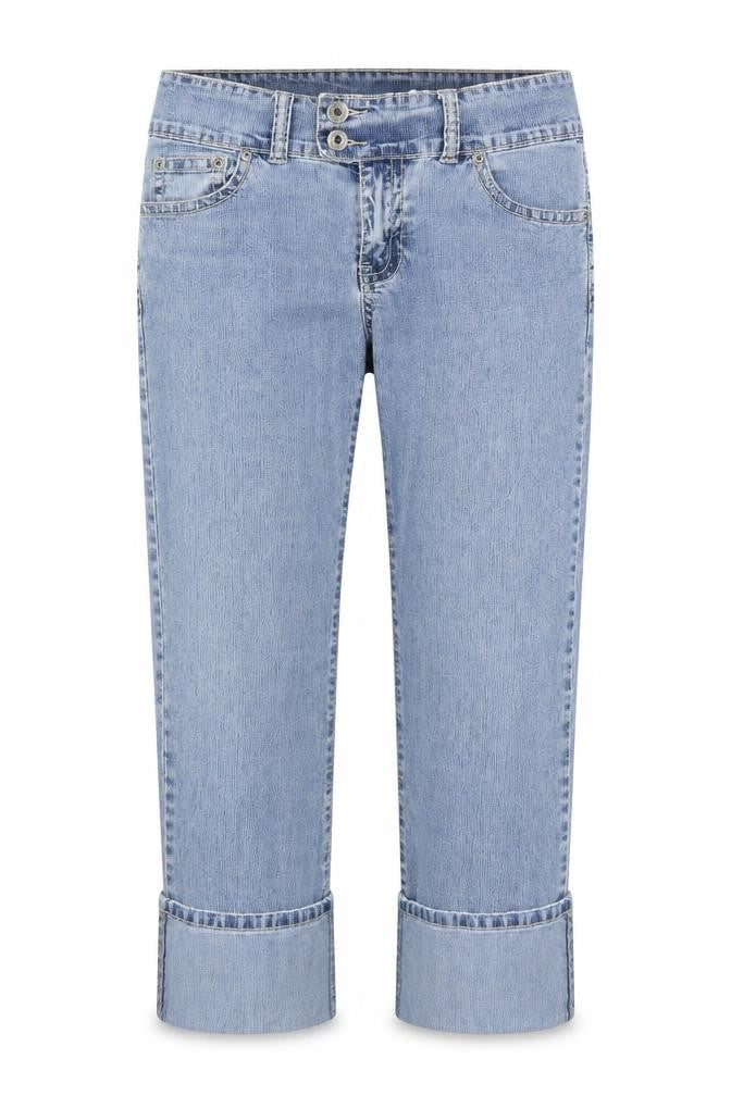 FRN Womens Blue  Denim Cropped Jeans Size 28 in L23 in