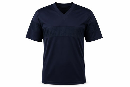 Front view of Raggazzo men’s blue t-shirt, size M