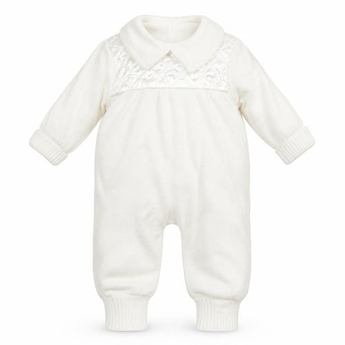 Ladybird Baby White   Coverall One-Piece Size 0-3 Months  - newborn