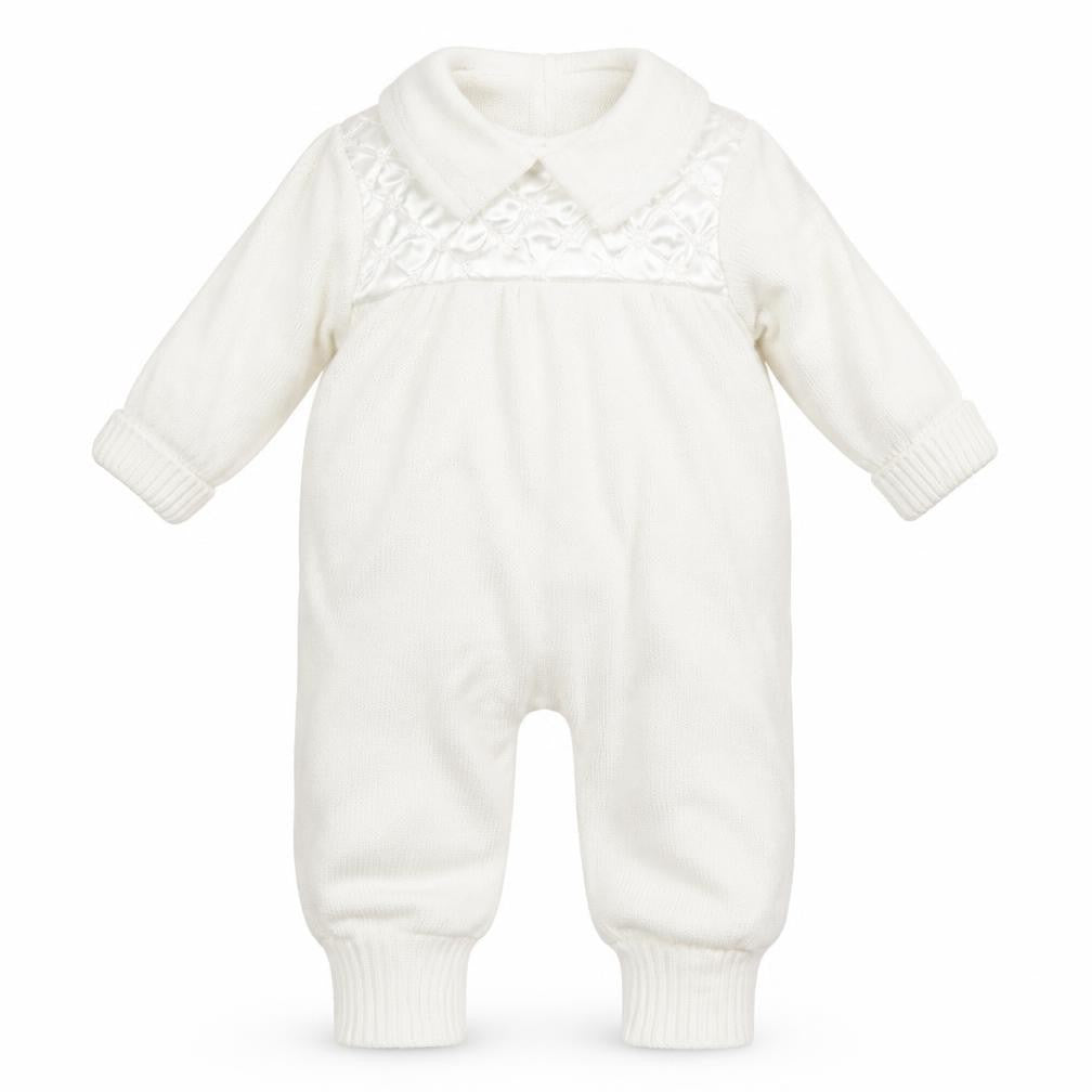 Ladybird Baby White   Coverall One-Piece Size 0-3 Months  - newborn