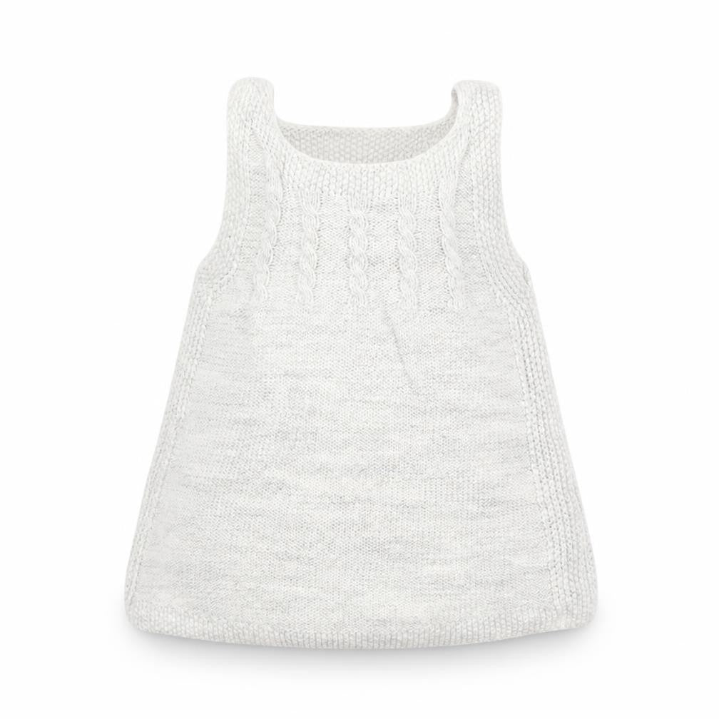 F&F Girls Grey   Tank Dress  Size 6-9 Months