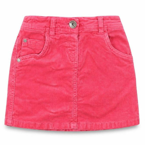 Nect Girls Pink  Corduroy Mini Skirt Size 4-5 Years