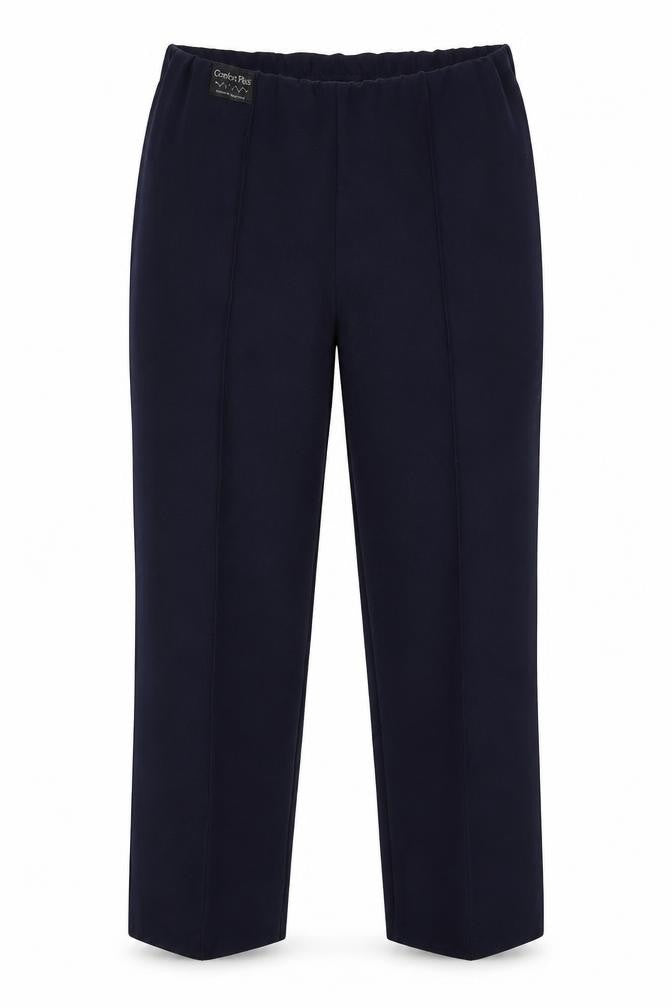 Classic Womens Blue   Trousers  Size 14 L24 in - Comfort Plus