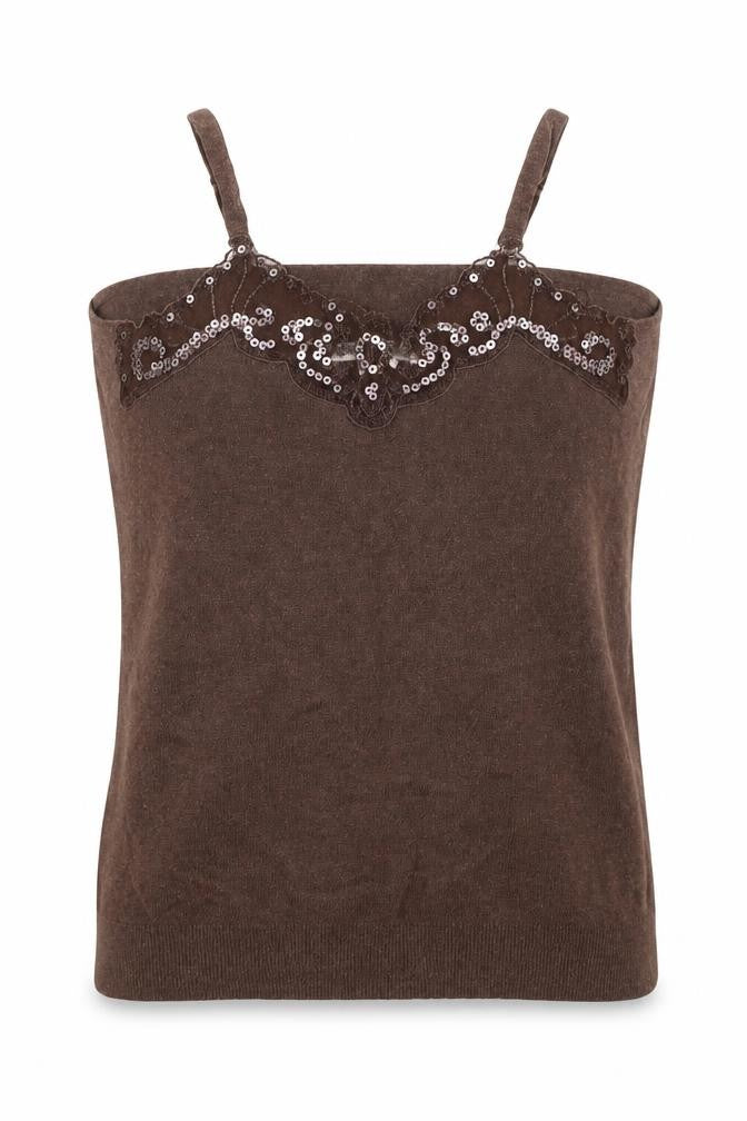 Queens Park Womens Brown   Basic Tank Size XL