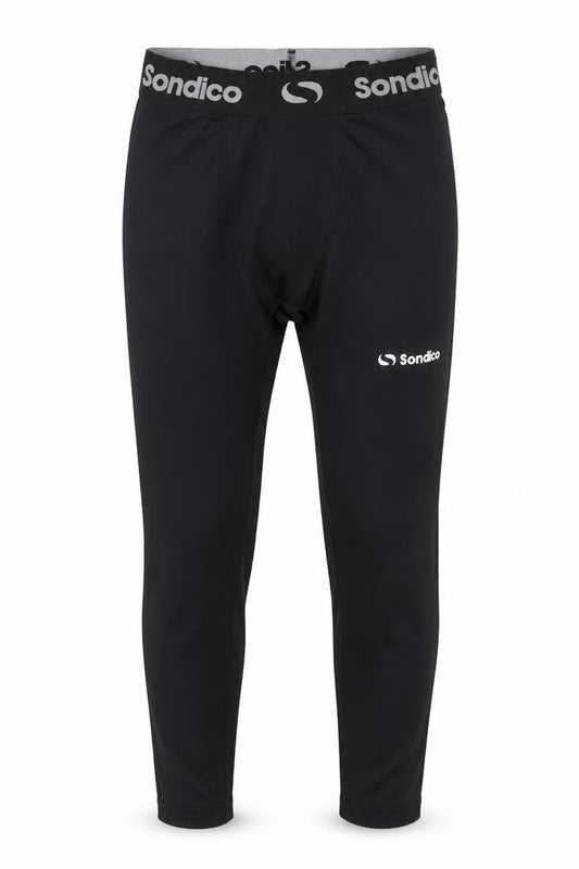 Front view of Preworn girls’ black jegging trousers, size 9, years