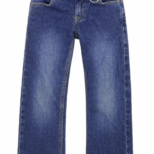 CQ Girls Blue  Denim Straight Jeans Size 4-5 Years