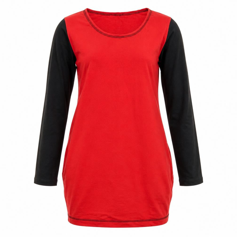 Bellu Girls Red   T-Shirt Dress  Size L