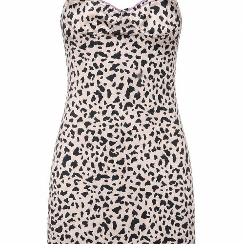 Motel Womens Beige Animal Print  Bodycon  Size XS