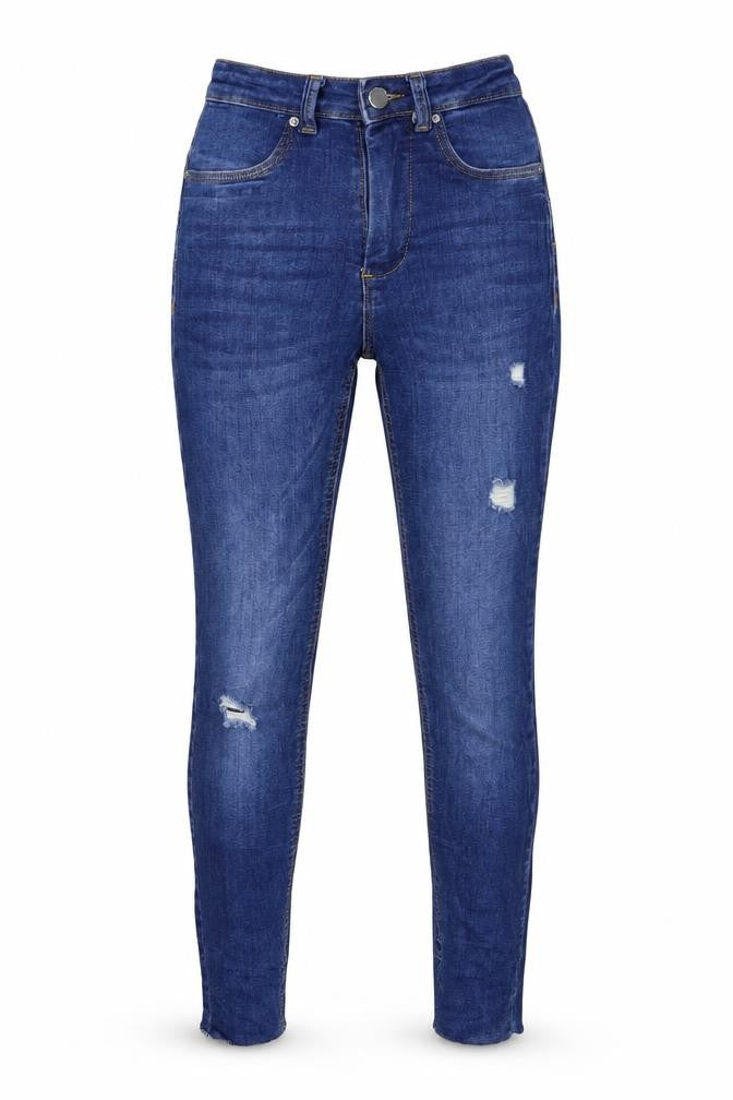 TALLY WEiJL Womens Blue  Denim Skinny Jeans Size 4 L26 in