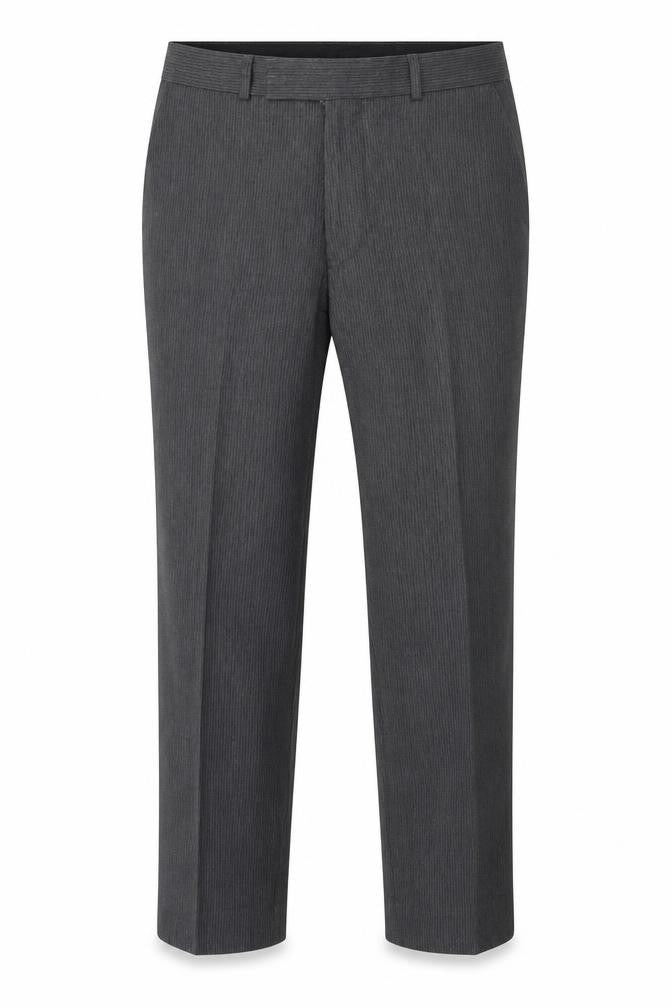 George Mens Grey Striped  Trousers  Size 32 in L29 in
