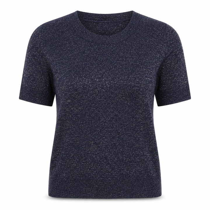 Roman Womens Blue Pullover Sweatshirt Size M