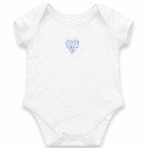 George Baby White   Babygrow One-Piece Size 0-3 Months