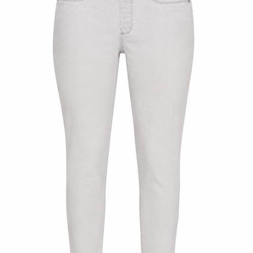 Denim & Co. Womens Grey  Denim Jegging Jeans Size 8 L28 in