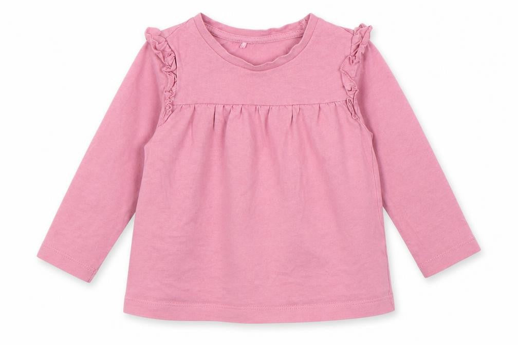 Front view of George Baby Pink Basic T-Shirt, size 12-18, Months