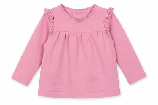 Front view of George Baby Pink Basic T-Shirt, size 12-18, Months