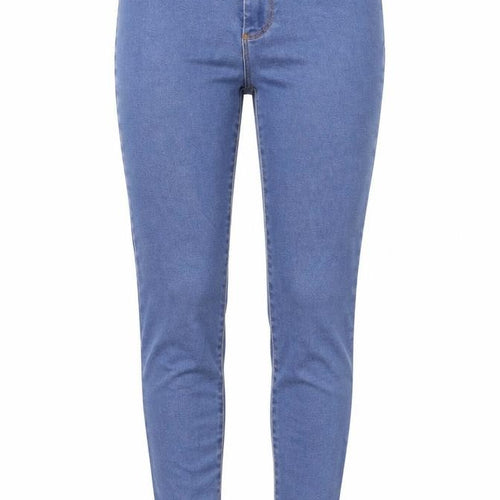 Denim & Co. Womens Blue  Denim Jegging Jeans Size 6 L28 in