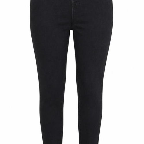 Denim & Co. Womens Black  Denim Jegging Jeans Size 10 L28 in