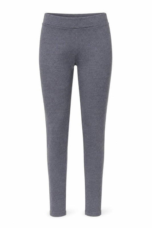 Front view of New Fashion women’s blue leggings, size UK 24, in, 26-inch leg