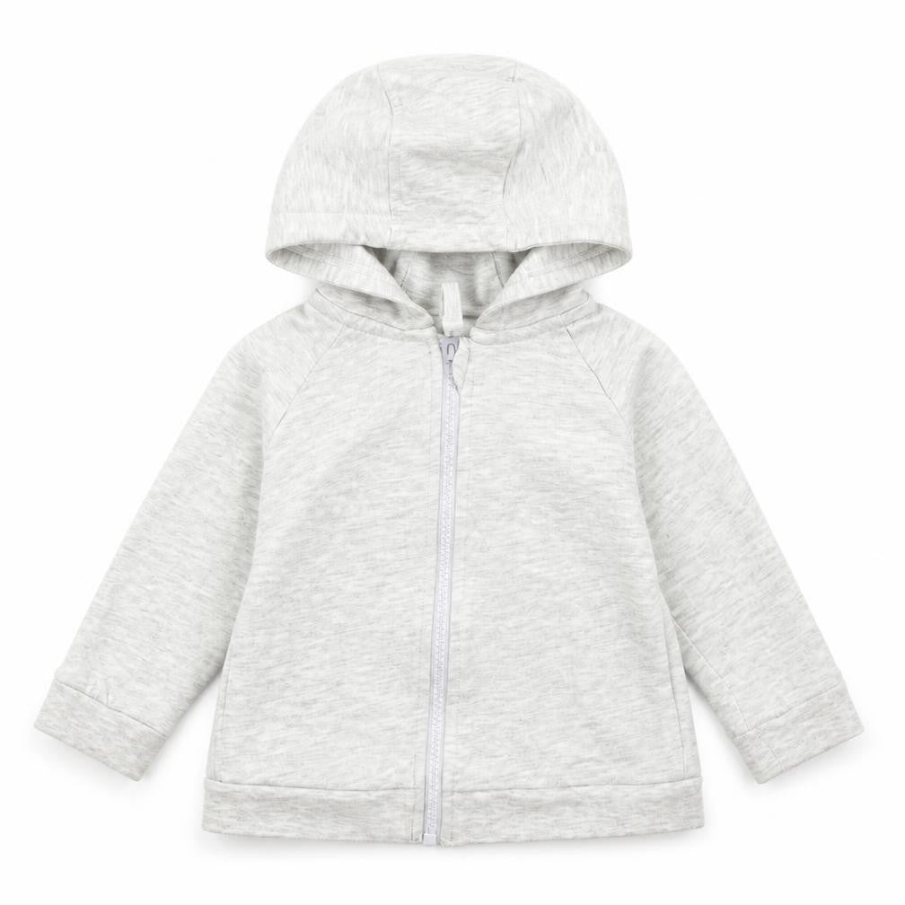 Front view of Tu Baby Grey Jacket, size 6-9, Months