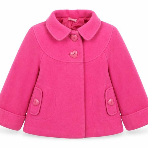 Sweet Millie Girls Pink   Overcoat Coat Size 7 Years
