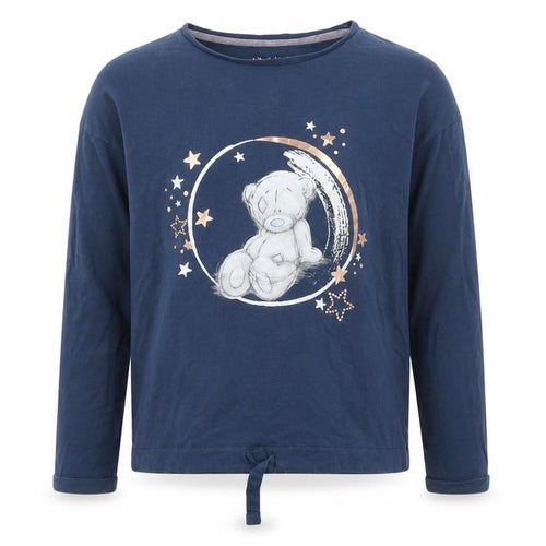 M&S Girls Blue   Pullover Jumper Size 13-14 Years  - Tatty Teddy