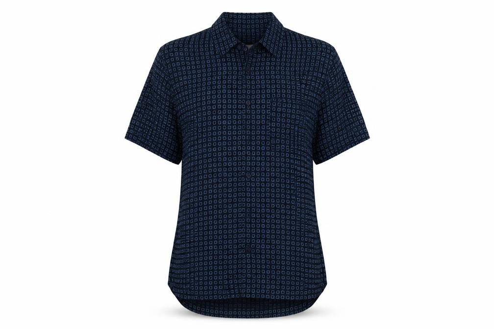 F&F  Womens Blue   Basic Button-Up Size S