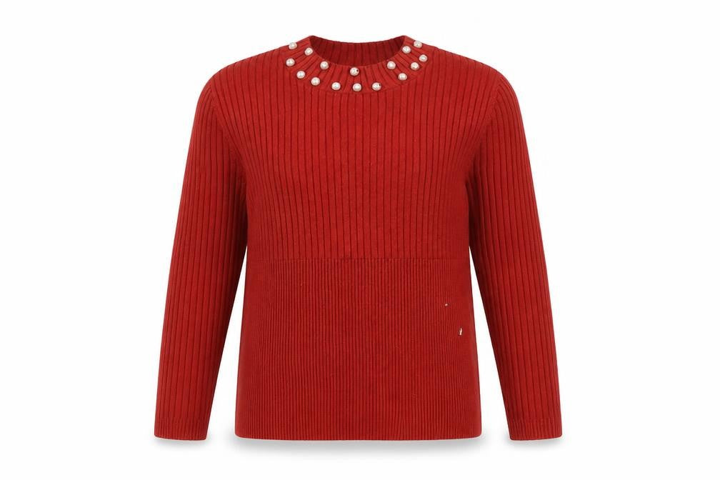 Front view of candy girls’ brown jumper, size 11, years