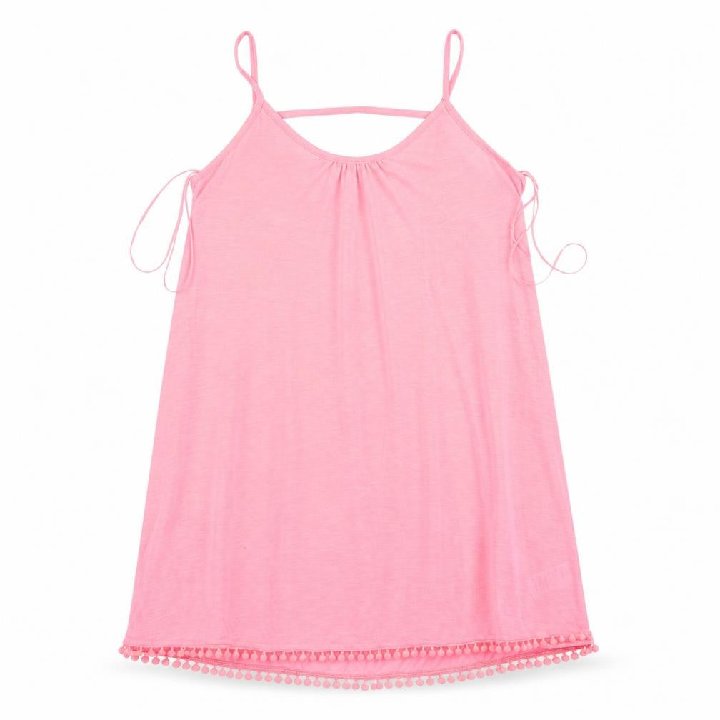 Front view of Papaya women’s orange camisole t-shirt, size S