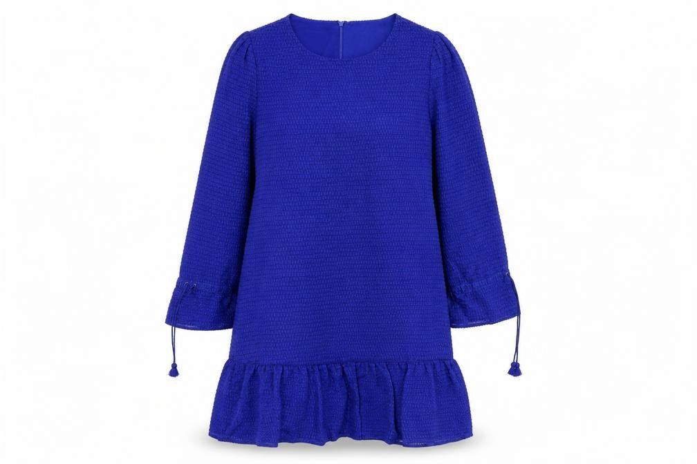 Yumi Womens Blue   Pencil Dress  Size 14
