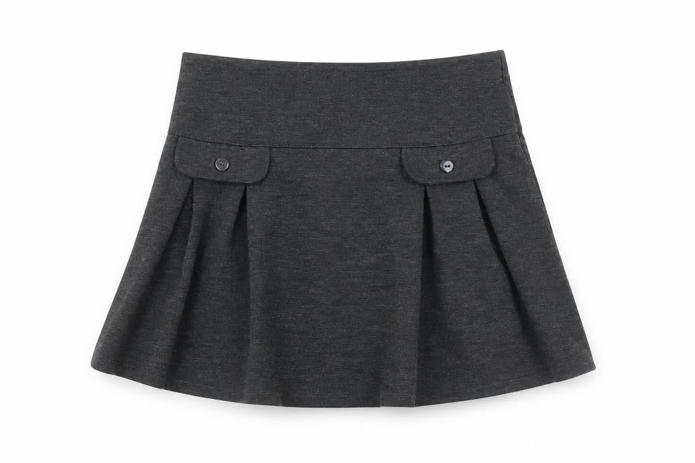 Front view of Tu girls’ grey mini set, size 5, years