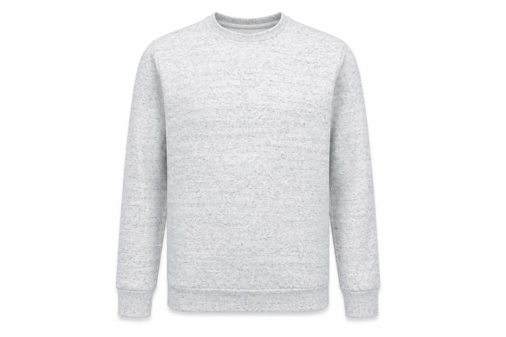 Front view of Primark men’s grey jumper, size S