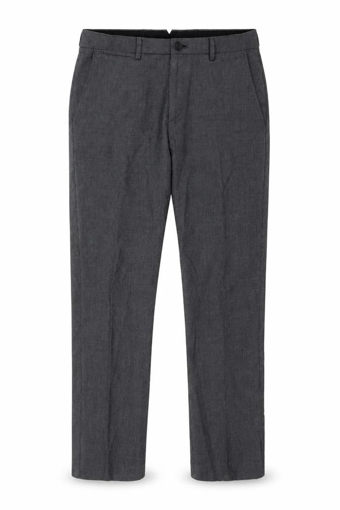 Front view of Cedarwood State men’s grey trousers, size 30, 29-inch leg