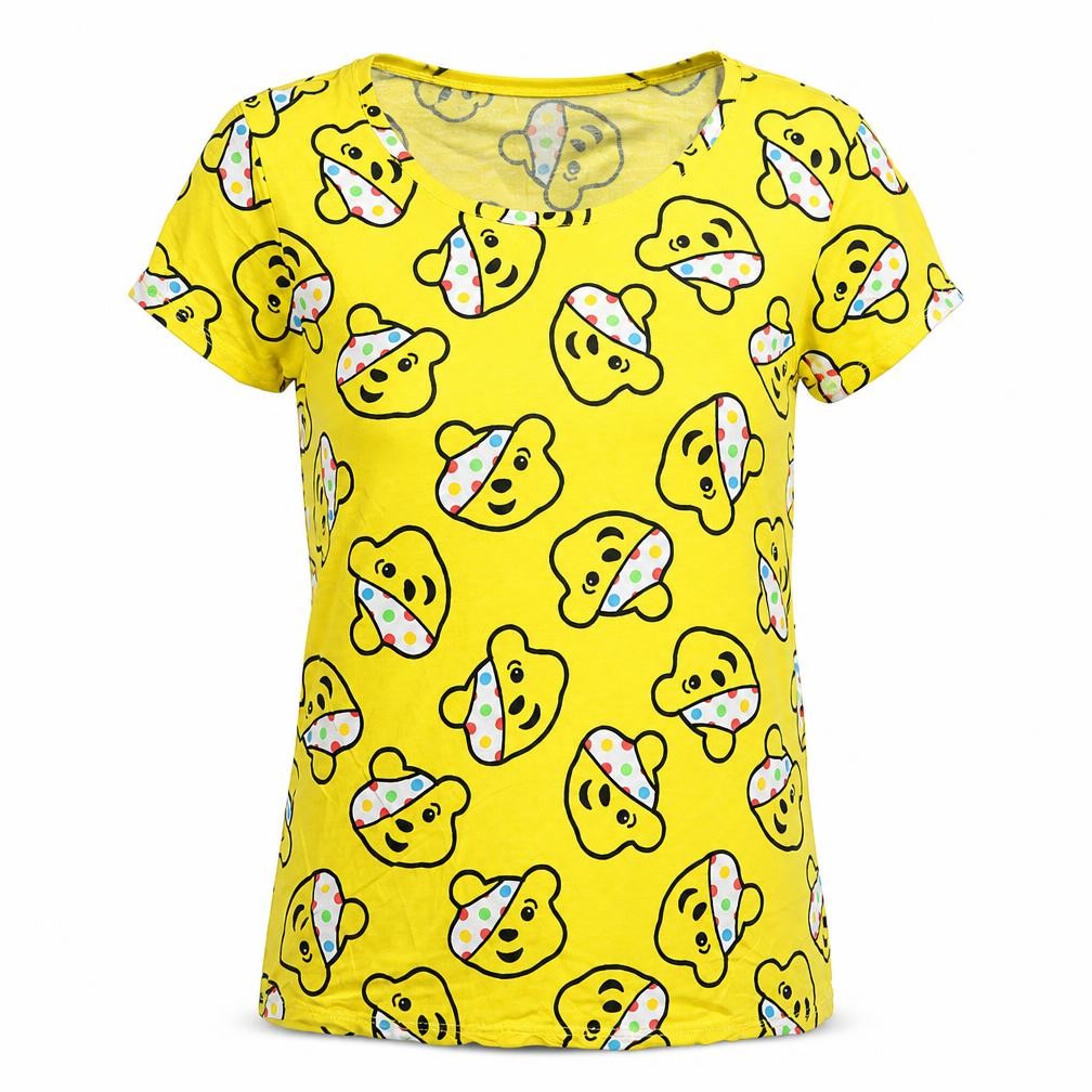 George Womens Yellow   Basic T-Shirt Size S
