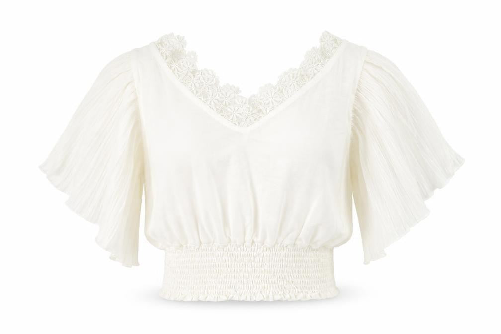 Preworn Womens White   Basic Blouse Size S