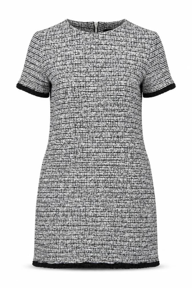 Front view of New Look women’s grey a-line, size UK 8