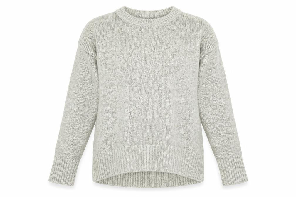 Front view of New Look women’s beige jumper, size S