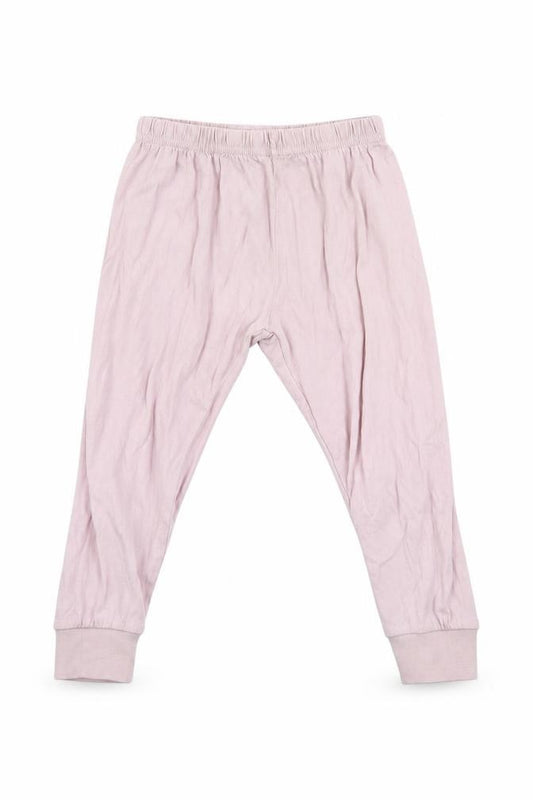 Front view of Preworn Pink Snow Pants Leggings, size 12-18, Months