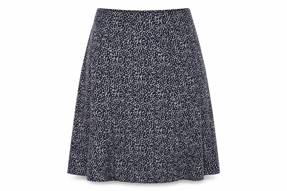 BHS  Womens Blue Floral  A-Line Skirt Size 18