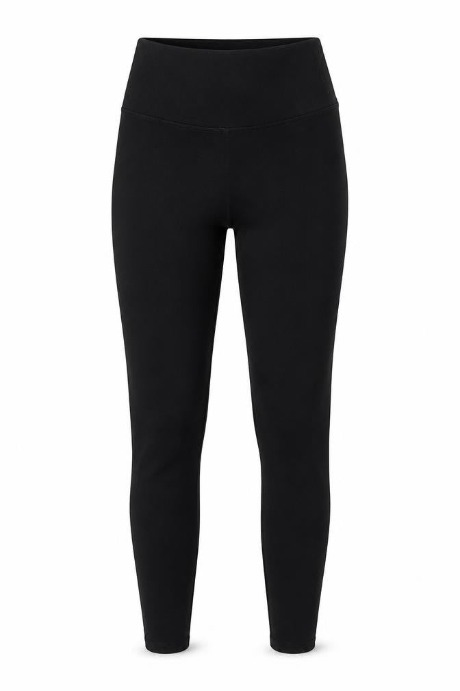 Preworn Womens Black   Cropped Leggings Size 6 L24 in