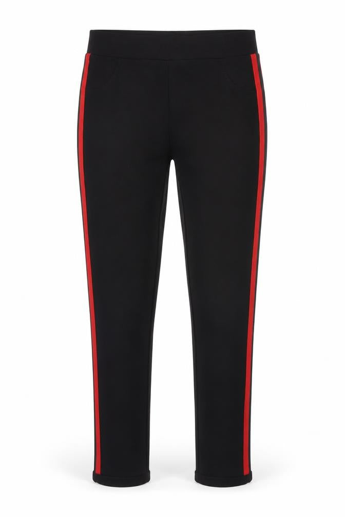 europa Womens Black   Capri Leggings Size L L28 in