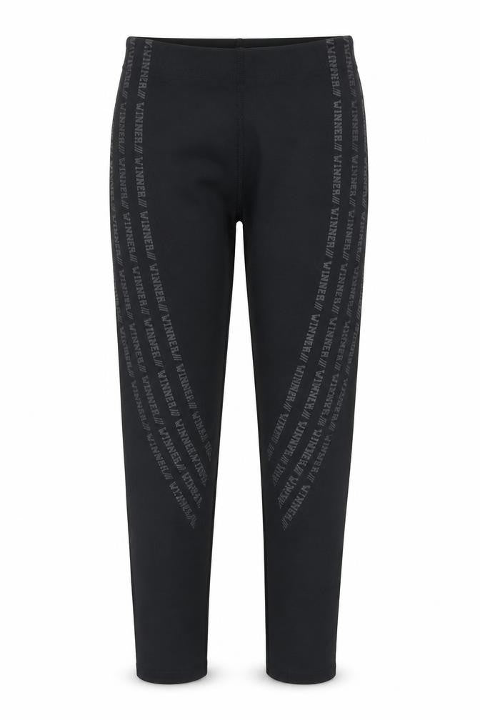 m&s Girls Black   Capri Trousers Size 8 Years