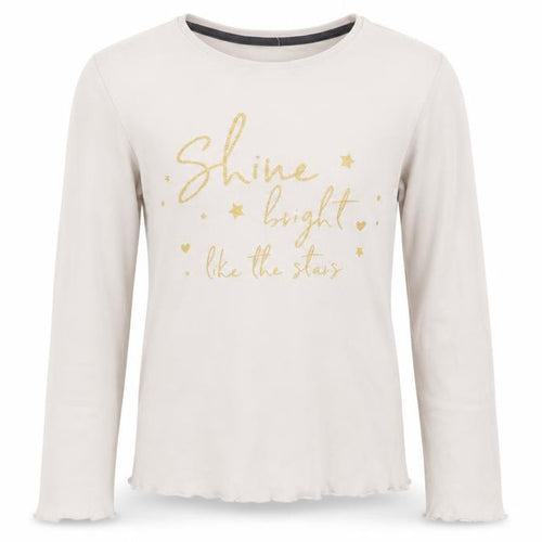 George Girls White Solid   Pyjama Top Size 11-12 Years  - Shine like the Stars